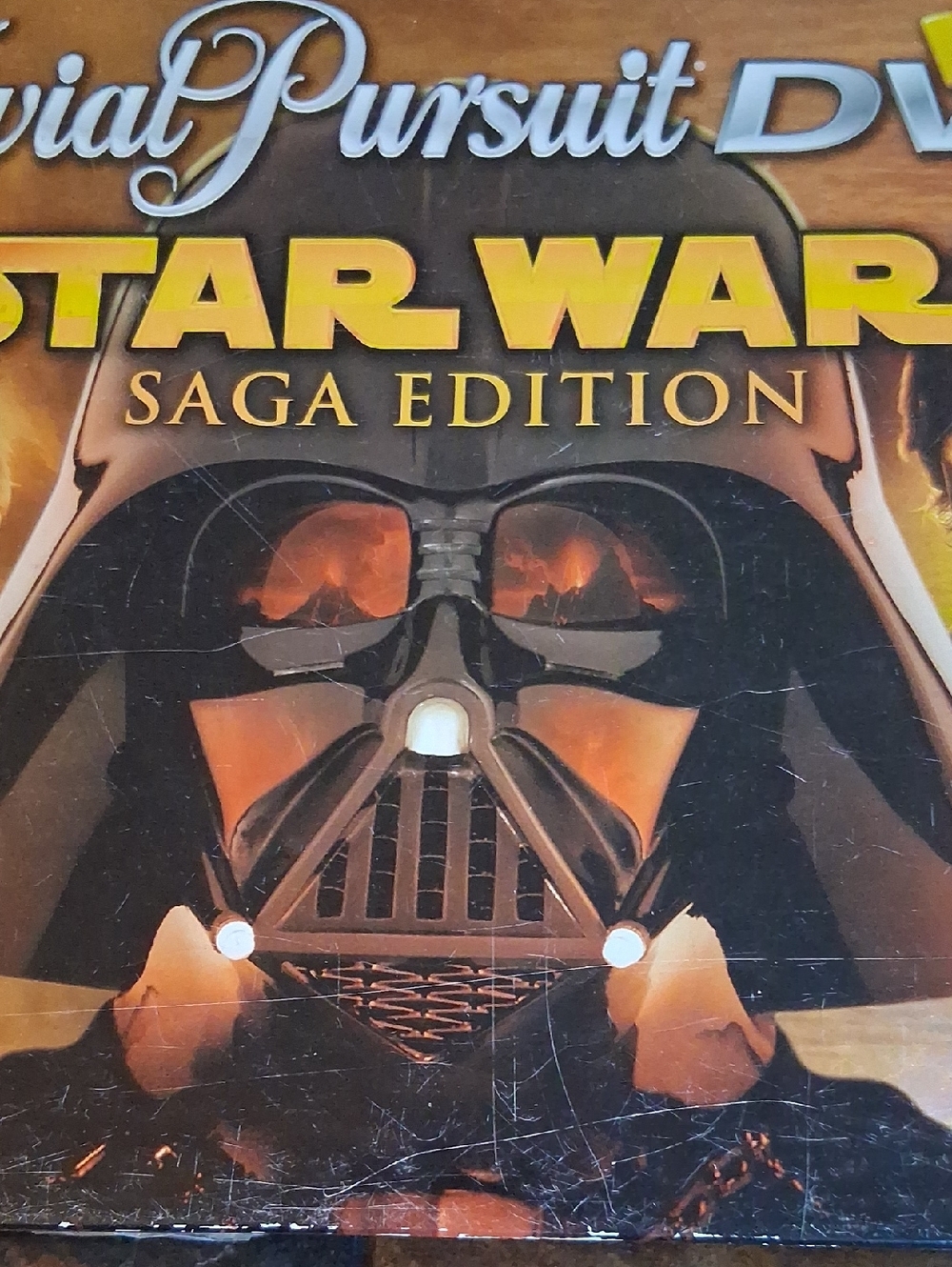 STAR WARS  SAGA EDITION TRIVIAL PURSUIT DVD GAME